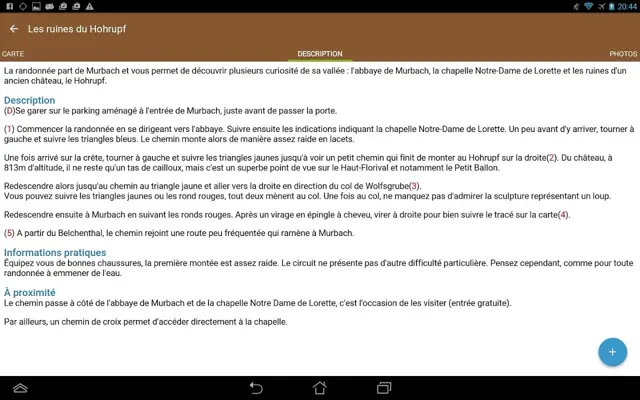 Visorando android App screenshot 1