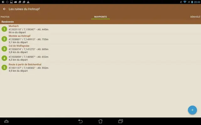 Visorando android App screenshot 3